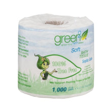 Load image into Gallery viewer, GREEN2: 1000 Sheets Tree Free Bathroom Tissue, 1 ea
