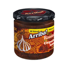 Load image into Gallery viewer, ARRIBA: Fire Roasted Mexican Chipotle Salsa Medium, 16 Oz
