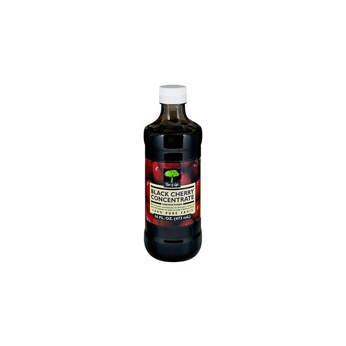 TREE OF LIFE:  Juice Concentrate Unsweetened Black Cherry, 16 Oz