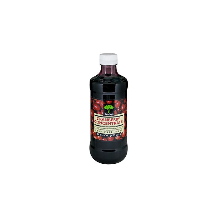 TREE OF LIFE:  Juice Concentrate Unsweetened Cranberry, 16 Oz