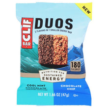 Load image into Gallery viewer, CLIF: Bar Duo Cool Mint Chocolate Chip, 1.66 oz
