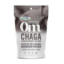 Load image into Gallery viewer, OM ORGANIC MUSHROOM NUTRITION: Chaga The Mushroom of Youth, 100 gm
