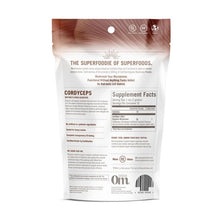 Load image into Gallery viewer, OM ORGANIC MUSHROOM NUTRITION: Cordyceps Mushroom Powder, 100 gm
