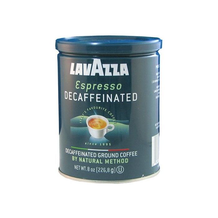 LAVAZZA: Coffee Ground Espresso Decaffeinated , 8 oz