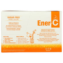 Load image into Gallery viewer, ENER C: Vitamin C Sugar Free Orange Packet, 30 pc
