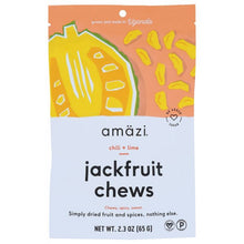 Load image into Gallery viewer, AMAZI: Chili Lime Jackfruit Chews, 2.30 oz
