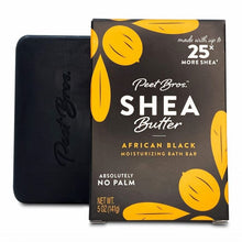 Load image into Gallery viewer, PEET BROS: Shea Butter African Black Soap, 5 oz
