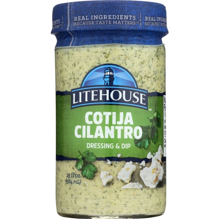 LITEHOUSE: Cotija Cilantro Dressing and Dip, 13 oz