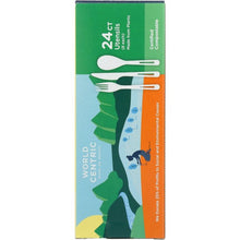 Load image into Gallery viewer, WORLD CENTRIC: Compostable Utensils, 24 pc
