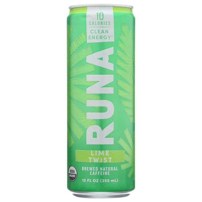 RUNA: Lime Twist Clean Energy Drink, 12 oz