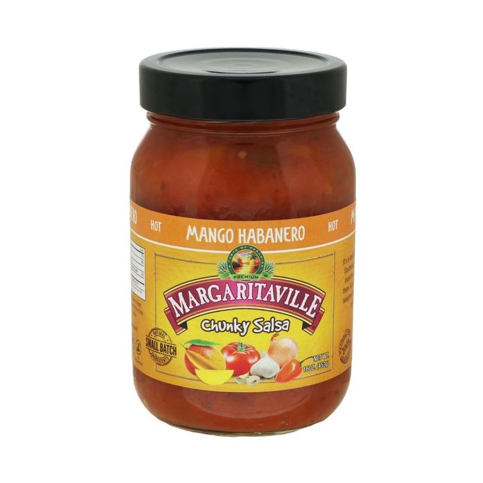 MARGARITAVILLE: Salsa Mango Habanero, 16 oz