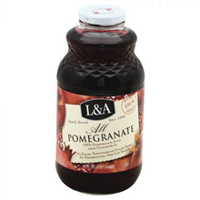 Load image into Gallery viewer, L &amp; A JUICE: All Pomegranate, 32 oz
