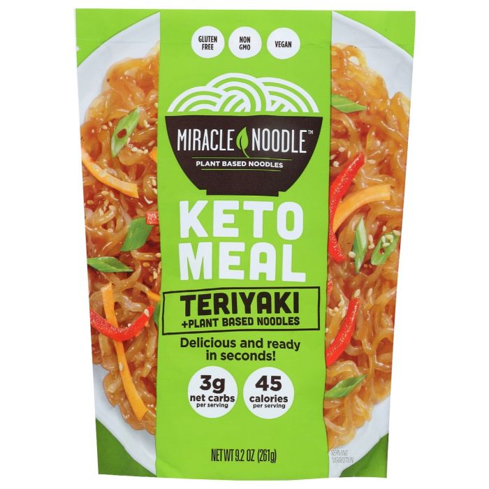 MIRACLE NOODLE: Keto Meal Teriyaki, 9.2 oz