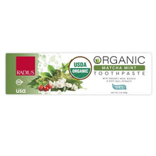 Load image into Gallery viewer, RADIUS: Toothpaste Gel Matcha Mint, 3 oz
