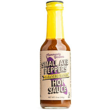 Load image into Gallery viewer, SMALL AXE PEPPERS: Sauce Hot Habanero Mango, 5 oz
