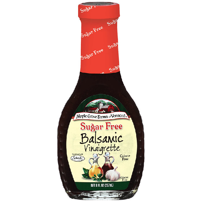 MAPLE GROVE: Sugar Free Balsamic Vinaigrette Dressing, 8 oz