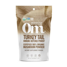 Load image into Gallery viewer, OM ORGANIC MUSHROOM NUTRITION: Turkey Tail Immune Defense Power, 100 gm
