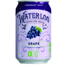 Load image into Gallery viewer, WATERLOO SPARKLING WATER: Grape Sparkling Water 12 Pack, 144 fo
