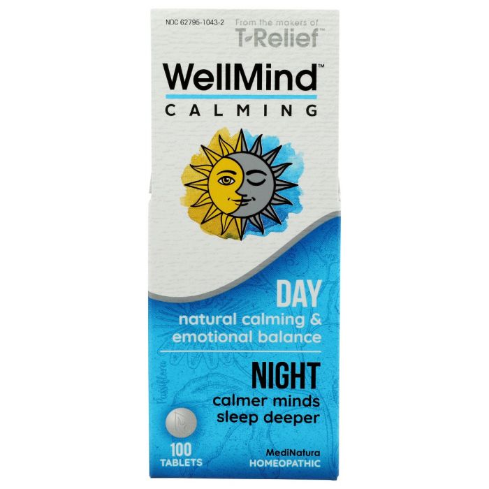 MEDINATURA: Wellmind Calming Tablets, 100 tb